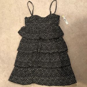 Black and white dress